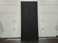 Akoestisch wandpaneel zwart (6x) - afbeelding 3 van  15