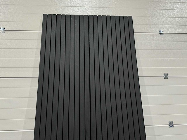 Akoestisch wandpaneel zwart (6x) - afbeelding 4 van  15