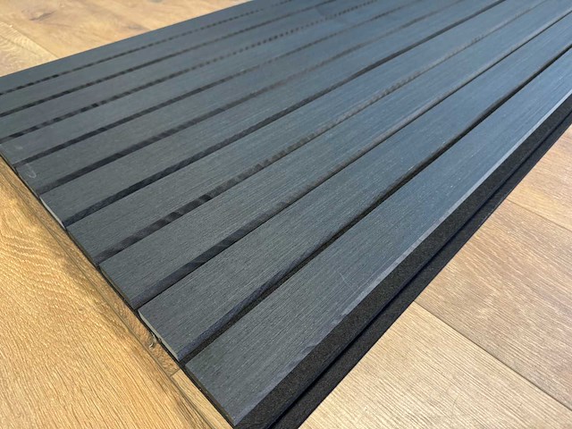 Akoestisch wandpaneel zwart (6x) - afbeelding 8 van  15