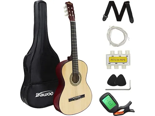 Akoestische gitaar 4/4 - afbeelding 1 van  3