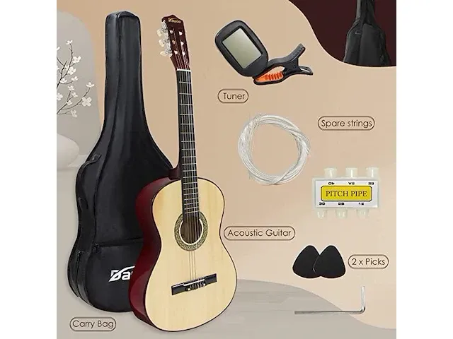 Akoestische gitaar 4/4 - afbeelding 3 van  3