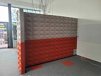 Akoestische wand/geluidsabsorberend scheidingssysteem - afbeelding 1 van  7