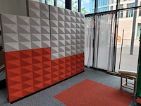 Akoestische wand/geluidsabsorberend scheidingssysteem - afbeelding 2 van  7