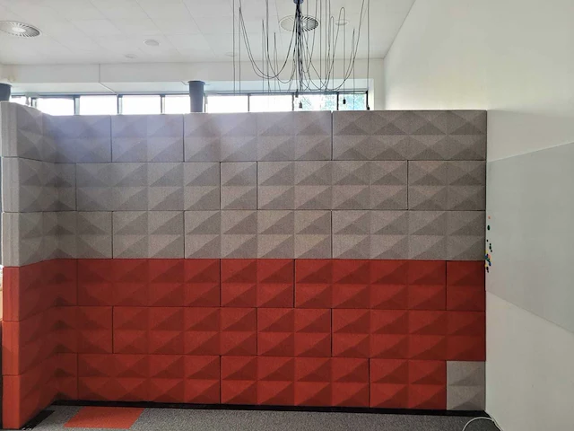 Akoestische wand/geluidsabsorberend scheidingssysteem - afbeelding 3 van  7