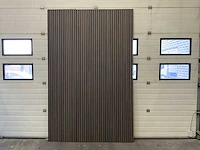 Akoestische wandpanelen - 2800x600mm - gerookt walnoot (8x) - afbeelding 1 van  5