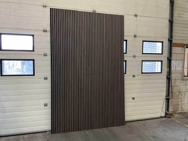 Akoestische wandpanelen - 2800x600mm - gerookt walnoot (8x) - afbeelding 2 van  5