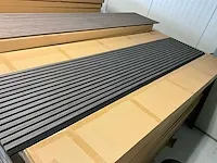 Akoestische wandpanelen - zwart eiken - wanddecoratie (4x) - afbeelding 4 van  10
