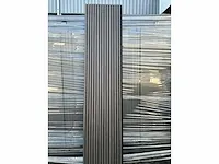 Akoestische wandpanelen - zwart eiken - wanddecoratie (4x) - afbeelding 10 van  10