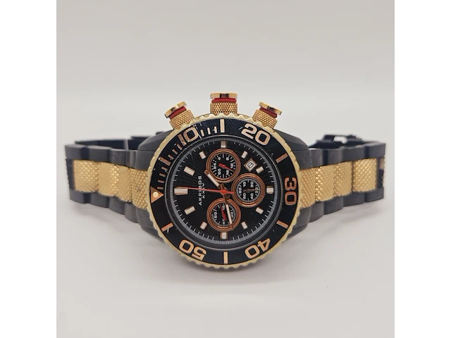 Akribos conqueror ak512tt chronograaf herenhorloge - afbeelding 2 van  7