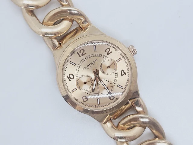 Akribos model diamond dameshorloge - afbeelding 1 van  6