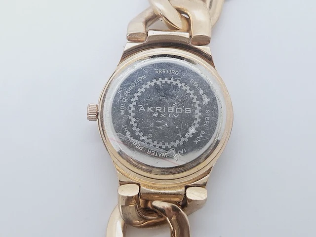 Akribos model diamond dameshorloge - afbeelding 6 van  6