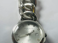 Akribos xxiv diamanten dameshorloge ak608ss - afbeelding 2 van  4