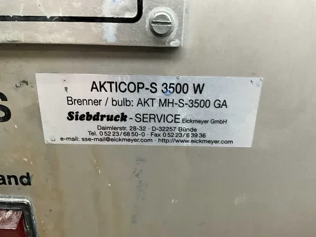 Aktikop s 3500w s 3500w belichtingsapparaat - afbeelding 5 van  13