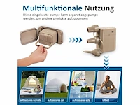 Akudy draadloos & automatisch opblaasbaar matras geschikt voor suv auto camping tent - afbeelding 4 van  4