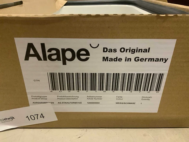 Alape ag stahl 12000 wastafel - afbeelding 7 van  7