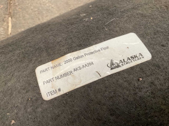 Alaska stuctures 2000 gallon protective floor - afbeelding 3 van  3
