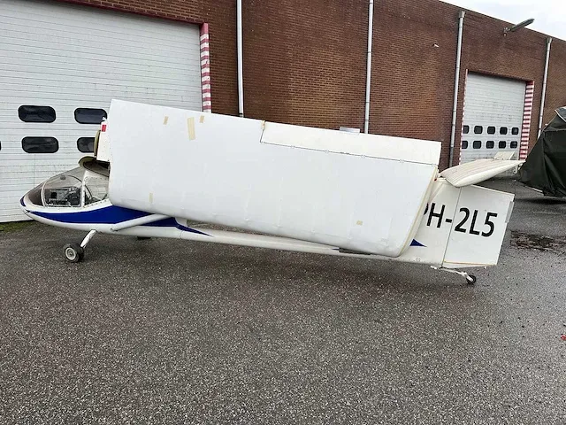 Albatros ae 209 ultra light propellor vliegtuig met rotax 582 bombardier v.v maatwerk trailer - afbeelding 7 van  27