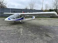 Albatros ae 209 ultra light propellor vliegtuig met rotax 582 bombardier v.v maatwerk trailer