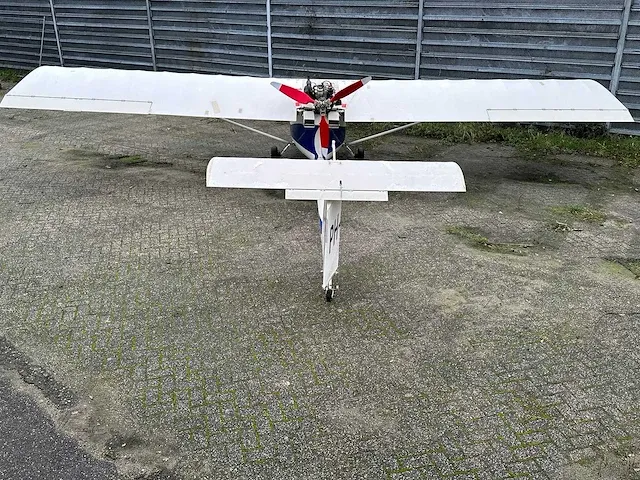 Albatros ae 209 ultra light propellor vliegtuig met rotax 582 bombardier v.v maatwerk trailer - afbeelding 24 van  27