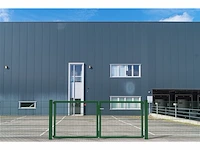 Alberts 652821 flexo plus accessoireset voor dubbele poorten ruw staal, thermisch verzinkt groen geplastificeerd ral 6005 - afbeelding 3 van  6