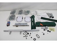 Alberts 652821 flexo plus accessoireset voor dubbele poorten ruw staal, thermisch verzinkt groen geplastificeerd ral 6005 - afbeelding 5 van  6