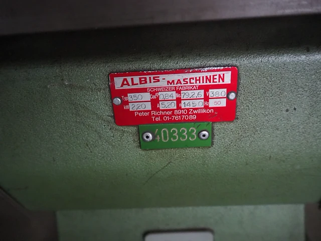 Albis maschinen - afbeelding 5 van  6