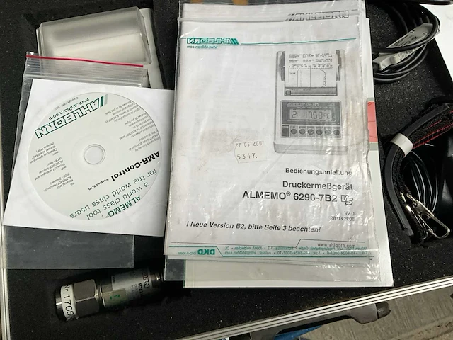 Alborn almemo 6390-7b schrijvende digitale drukmeter - afbeelding 6 van  7