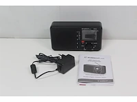 Albrecht dr 86 radio dab+ fm seniorenradio muziekstreaming 2200mah-batterij zwart - afbeelding 5 van  5