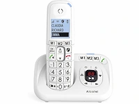 Alcatel xl785 draadloze dect huistelefoon met antwoordapparaat voor gemak wit - afbeelding 1 van  1