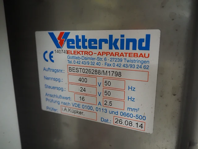 Alco breading machine - afbeelding 7 van  15