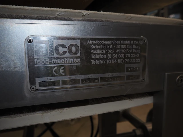 Alco flattening machine - afbeelding 8 van  8