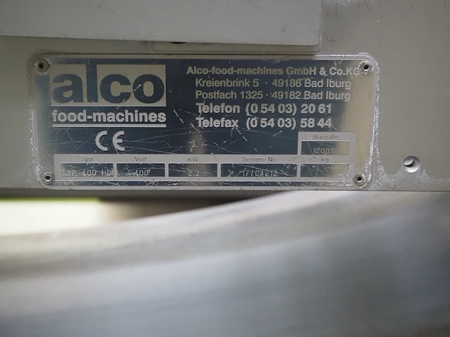 Alco food-machines gmbh & co.kg - afbeelding 4 van  20