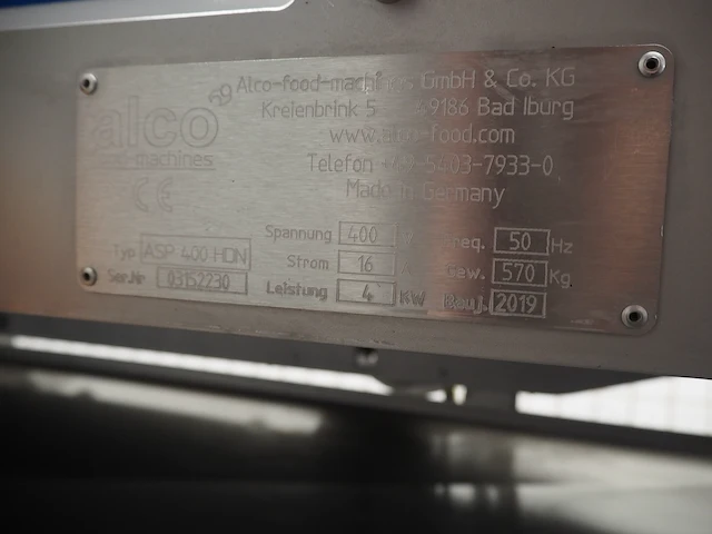 Alco food machines gmbh - afbeelding 9 van  24