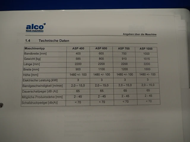 Alco food machines gmbh - afbeelding 14 van  24