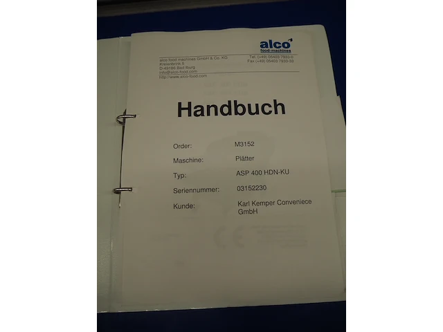 Alco food machines gmbh - afbeelding 16 van  24