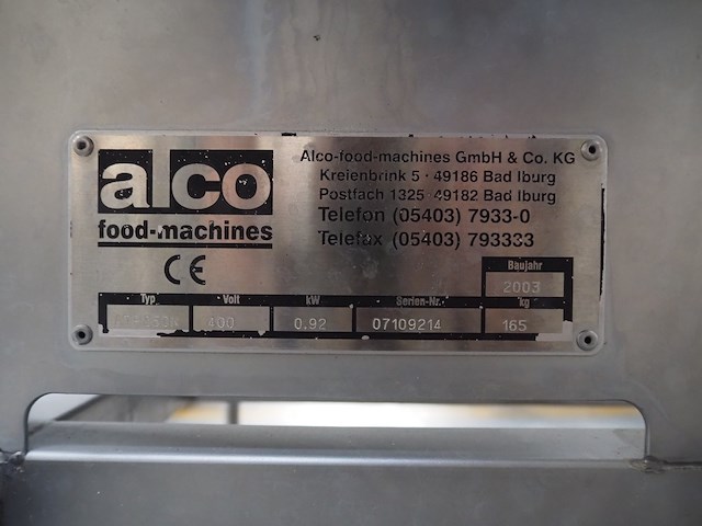 Alco food machines gmbh - afbeelding 13 van  20