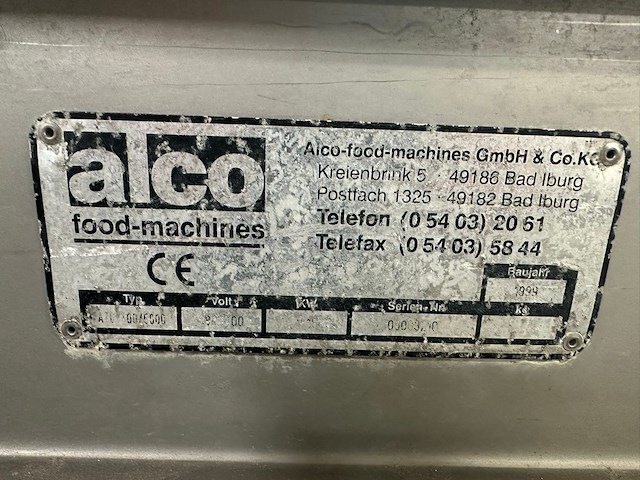 Alco food-machines - afbeelding 6 van  6