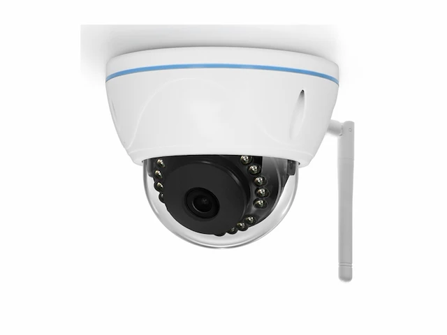 Alecto dvc136ip beveiligingscamera dome wifi infrarood wit - afbeelding 1 van  5