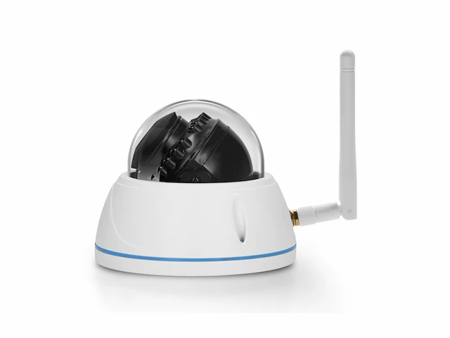 Alecto dvc136ip beveiligingscamera dome wifi infrarood wit - afbeelding 2 van  5