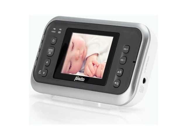 Alecto dvm-75 babyfoon met camera temperatuurweergave wit - afbeelding 2 van  6