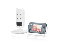Alecto dvm-76 babyfoon met camera 2.8 scherm wit - afbeelding 1 van  4