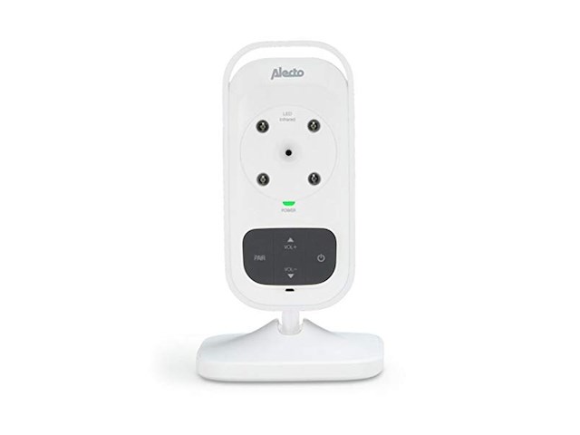 Alecto dvm-76 babyfoon met camera 2.8 scherm wit - afbeelding 2 van  4