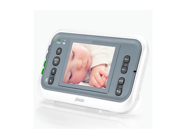Alecto dvm-76 babyfoon met camera 2.8 scherm wit - afbeelding 3 van  4