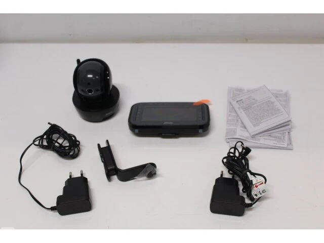 Alecto dvm200mbk - babyfoon met camera - op afstand beweegbaar - zwart - afbeelding 1 van  6
