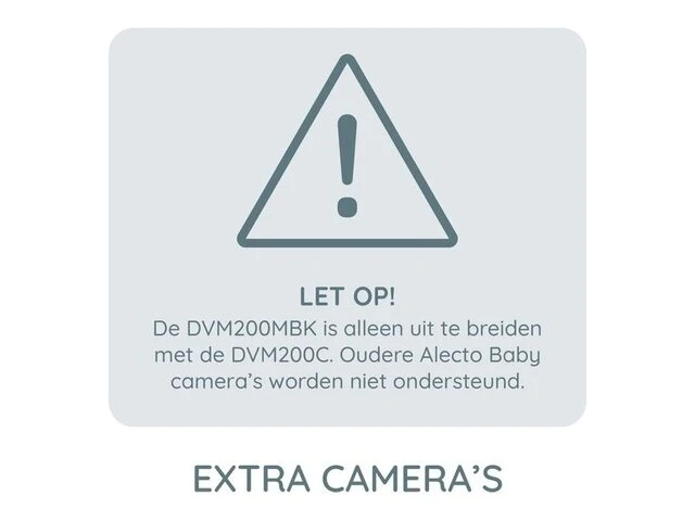 Alecto dvm200mbk - babyfoon met camera - op afstand beweegbaar - zwart - afbeelding 3 van  6