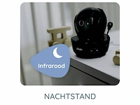 Alecto dvm200mbk - babyfoon met camera - op afstand beweegbaar - zwart - afbeelding 5 van  6