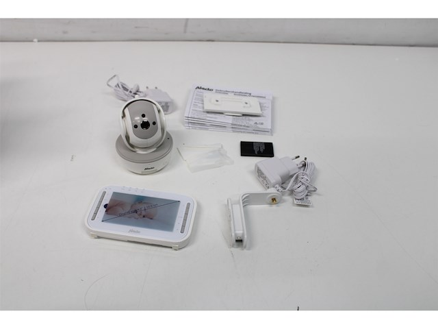 Alecto dvm200mgs babyfoon met camera op afstand beweegbaar grijs - afbeelding 2 van  2