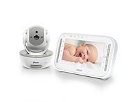 Alecto dvm200mgs babyfoon met camera op afstand beweegbaar grijs - afbeelding 1 van  4