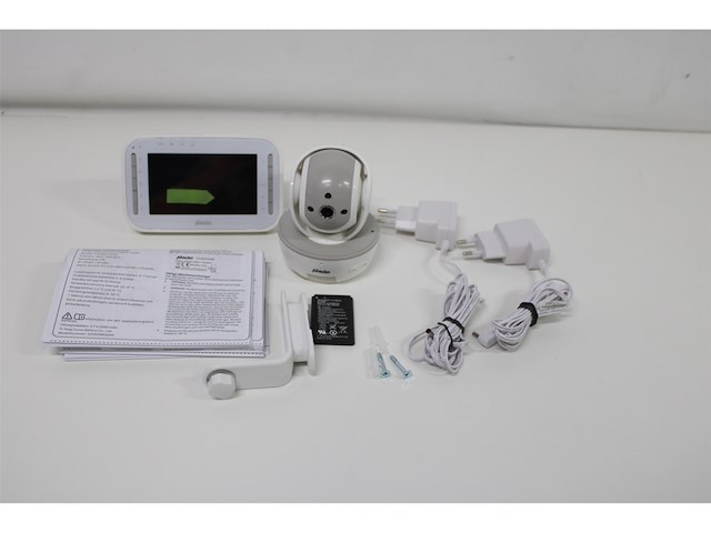 Alecto dvm200mgs babyfoon met camera op afstand beweegbaar grijs - afbeelding 3 van  4