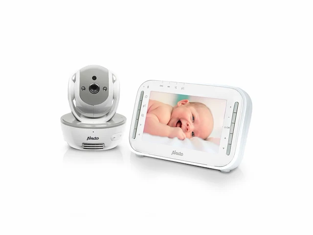 Alectondvm200gs videobabyfoon met camera en 4,3 inch kleurendisplay en nachtzicht wit/grijs - afbeelding 1 van  6